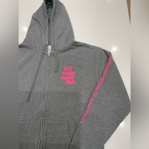 ASSC ANTI SOCIAL SOCIAL CLUB zip up hoodie - MENS L - like new